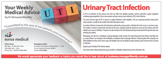 urinary tract infection